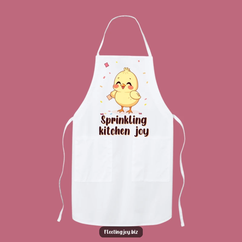 Funny Chick Confetti Apron: Kitchen Party Fun, Perfect Funny Gift for Cooks