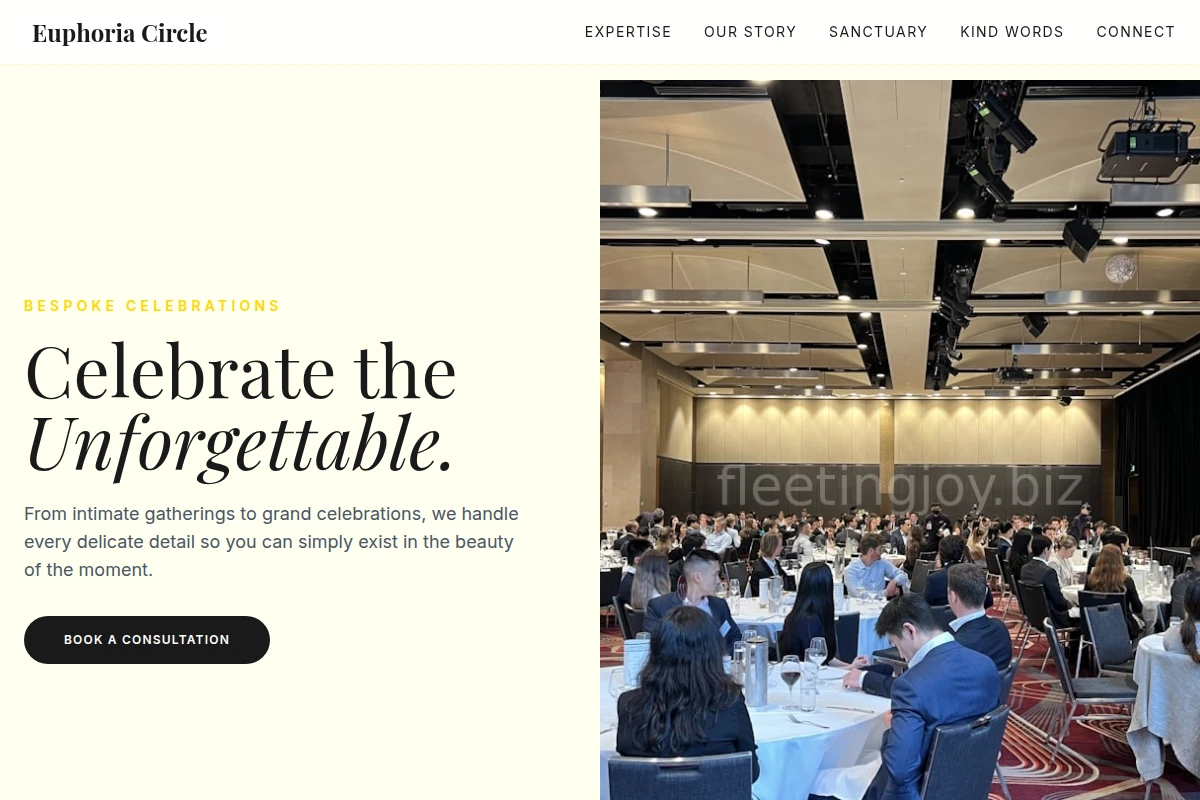 Ephemeral Event Planning